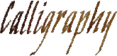 Calligraphy